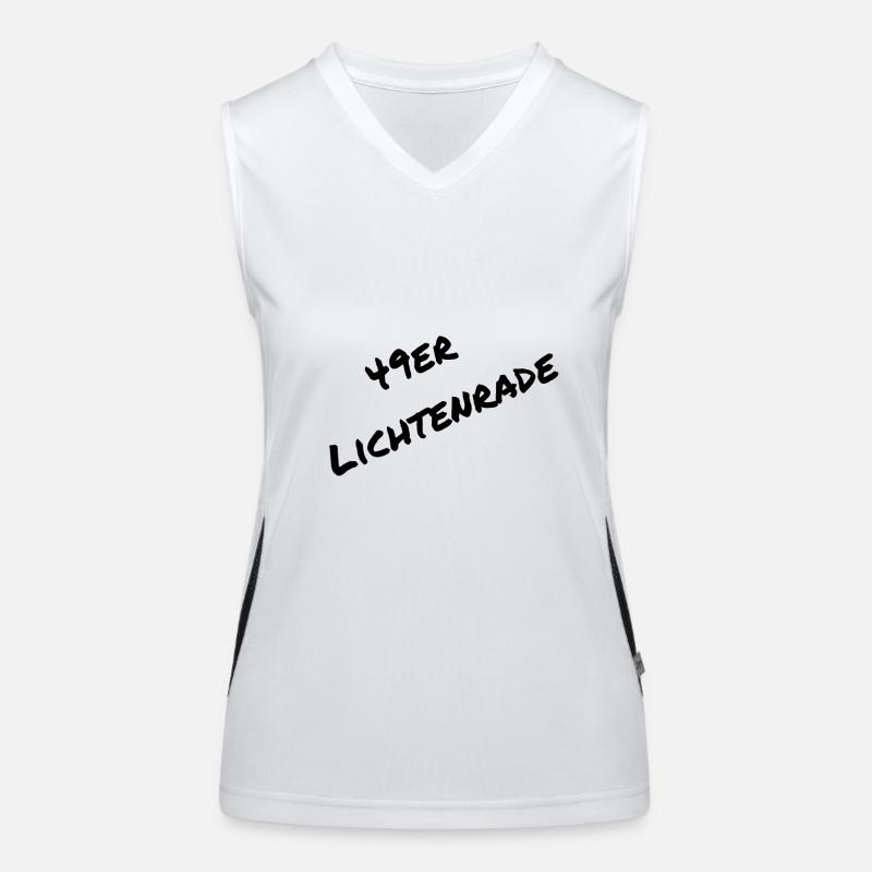 49er lichtenrade Berlin Funktionelles Kontrast-Tank Top für Frauen