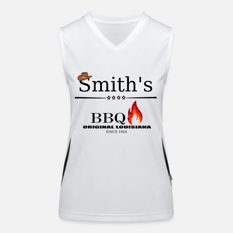 Smith's BBQ Funktionelles Kontrast-Tank Top für Frauen