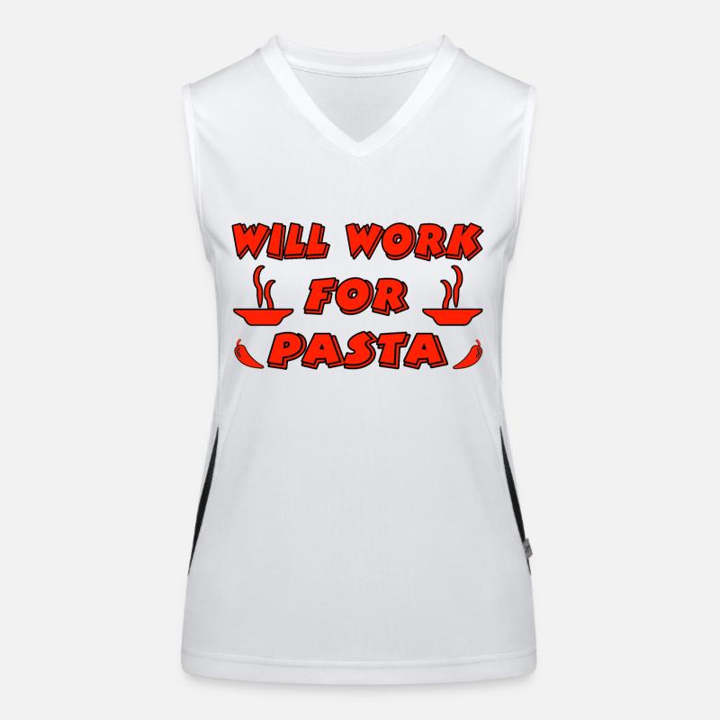 Nouilles Débardeur respirant contrasté Femme