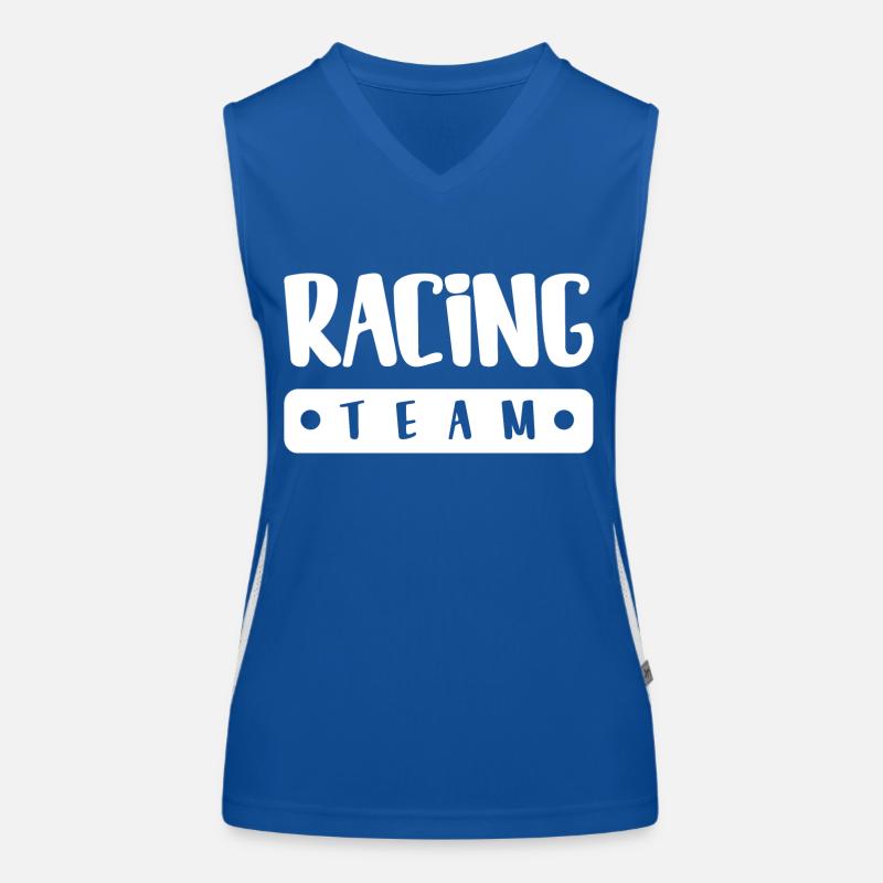 Équipe de course Débardeur respirant contrasté Femme