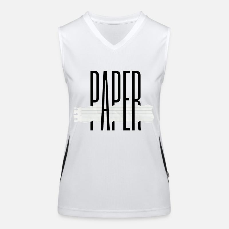 Papier Débardeur respirant contrasté Femme