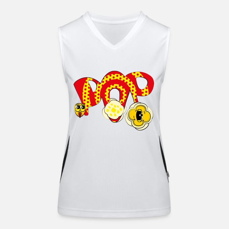 POP Women's Functional Contrast Tank Top