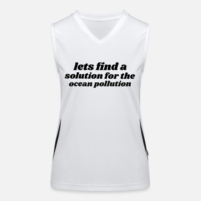 Marine bevarelse Funktionel kontrast tanktop til damer