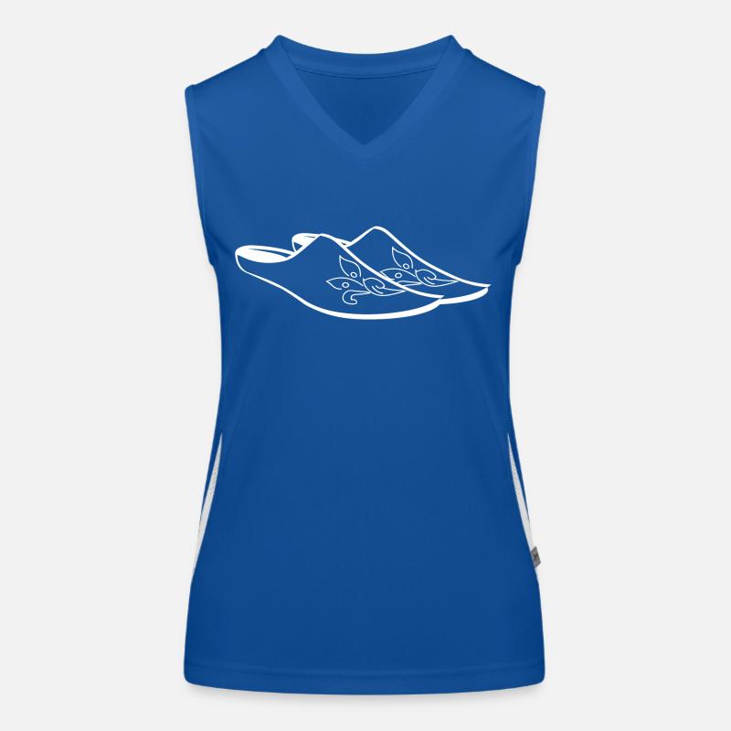 Hausschuhe Humor Funktionelles Kontrast-Tank Top für Frauen