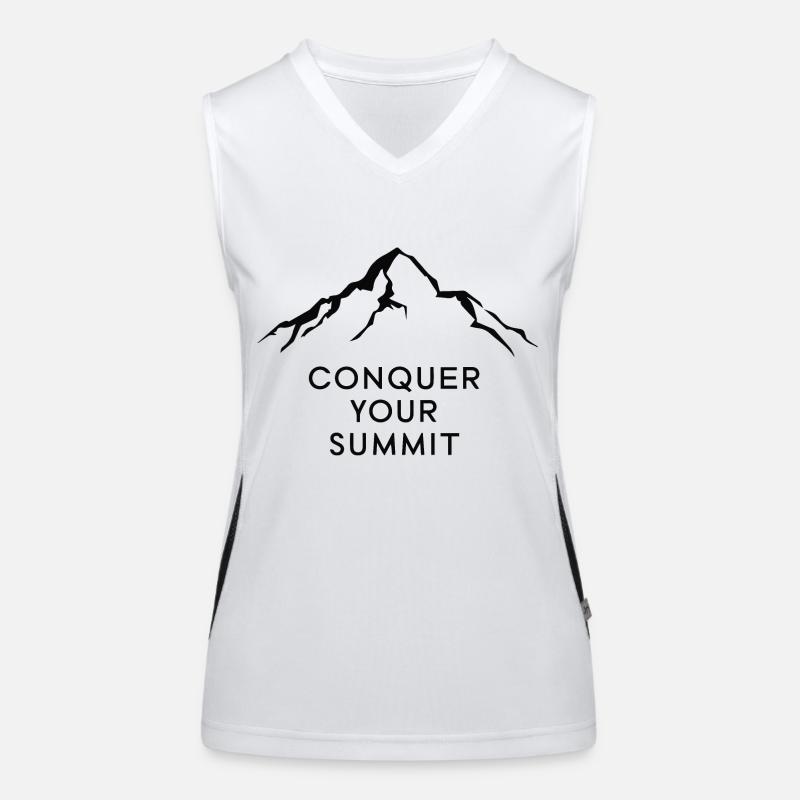 CONQUER YOUR SUMMIT Women's Functional Contrast Tank Top