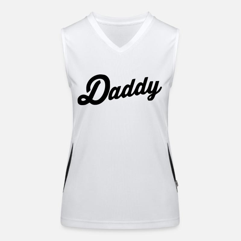 Daddy Funktionelles Kontrast-Tank Top für Frauen