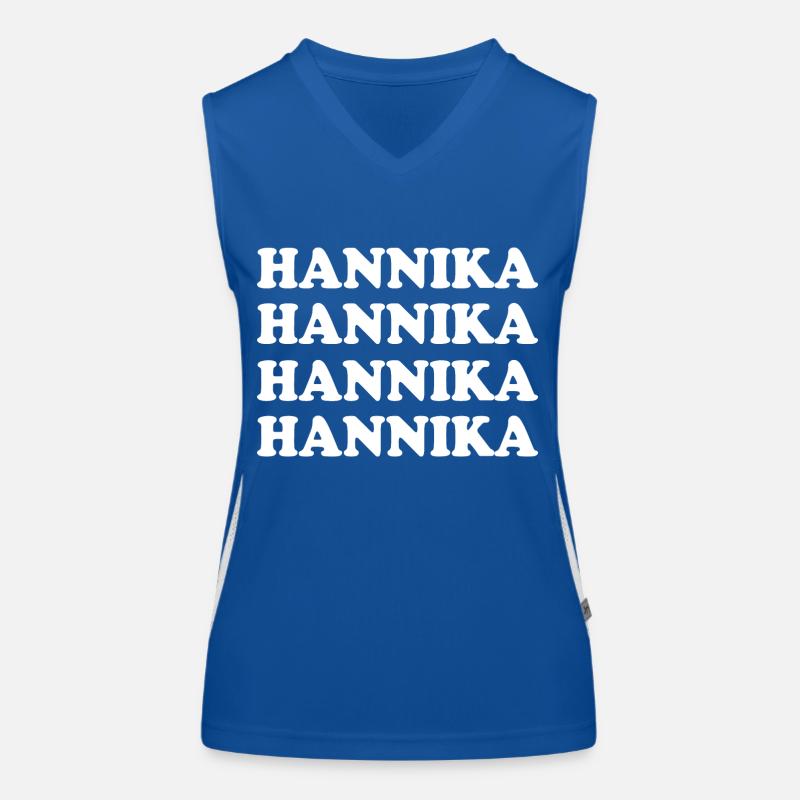 Name Hannika Women's Functional Contrast Tank Top