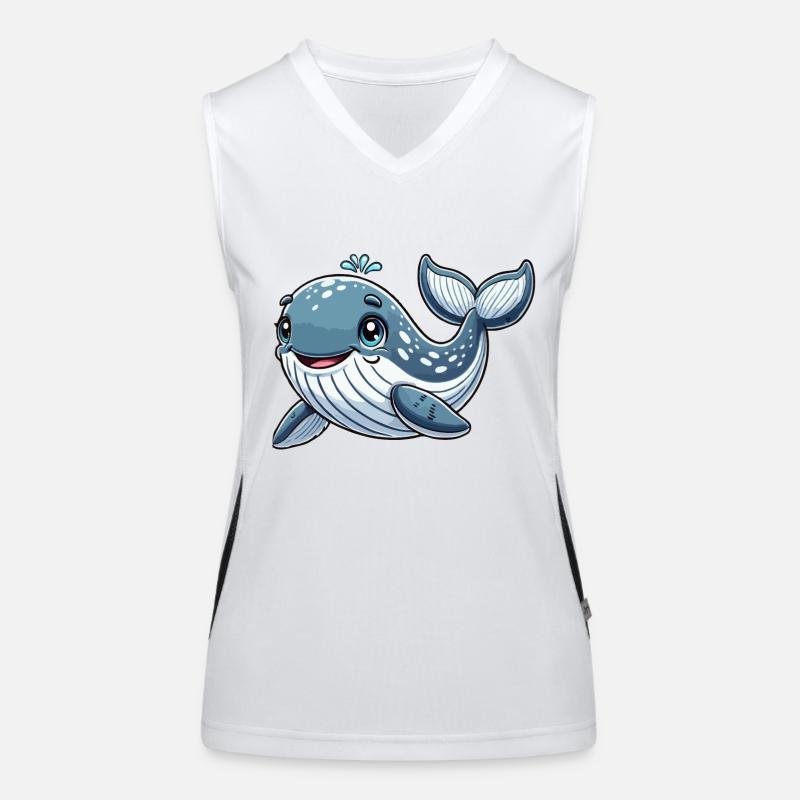 Wal-Kind Funktionelles Kontrast-Tank Top für Frauen