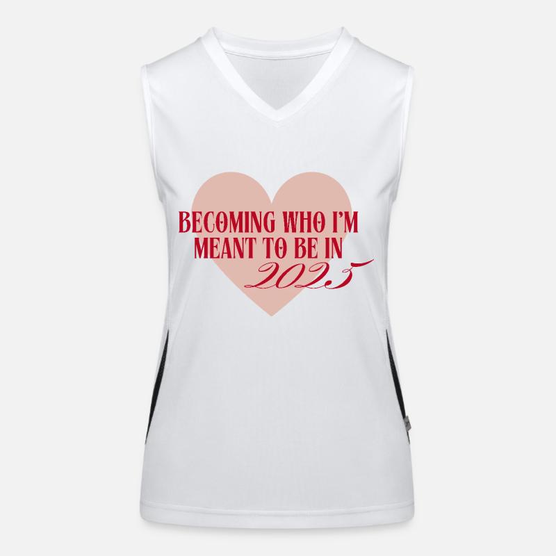 Manifestation 2025 - Women's Functional Contrast Tank Top - white/black
