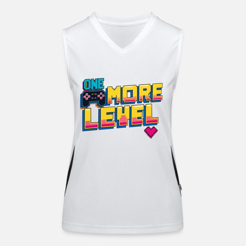Pixel Level Up Women's Functional Contrast Tank Top