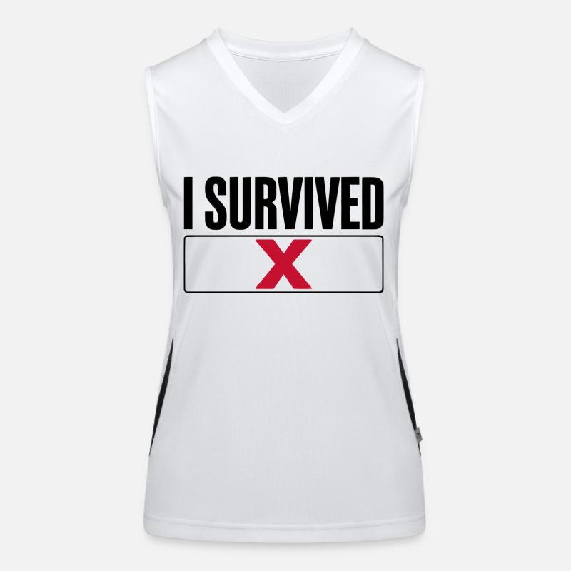 I Survived X Women's Functional Contrast Tank Top