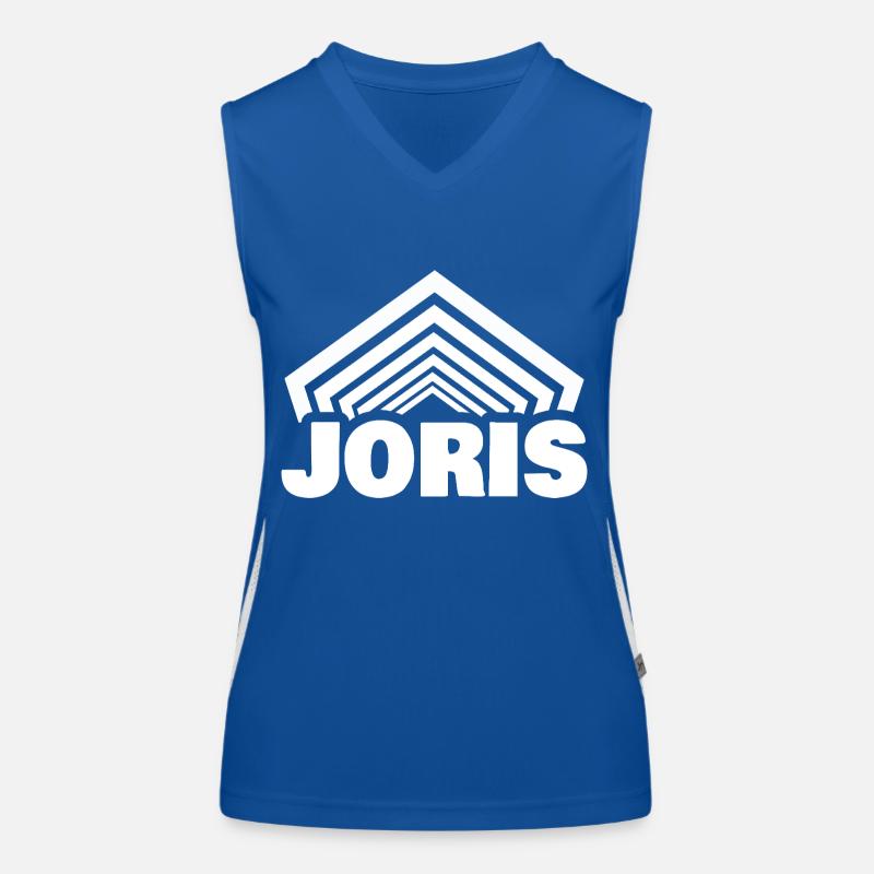 Vorname Joris Funktionelles Kontrast-Tank Top für Frauen
