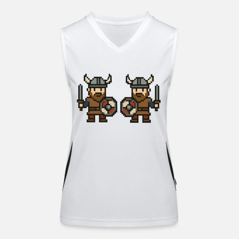 Bande dessinée Viking Pixel 2 Débardeur respirant contrasté Femme