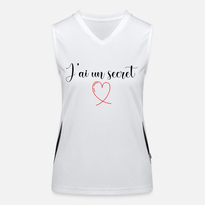 Ankündigung der Schwangerschaft Ich werde groß sein Funktionelles Kontrast-Tank Top für Frauen