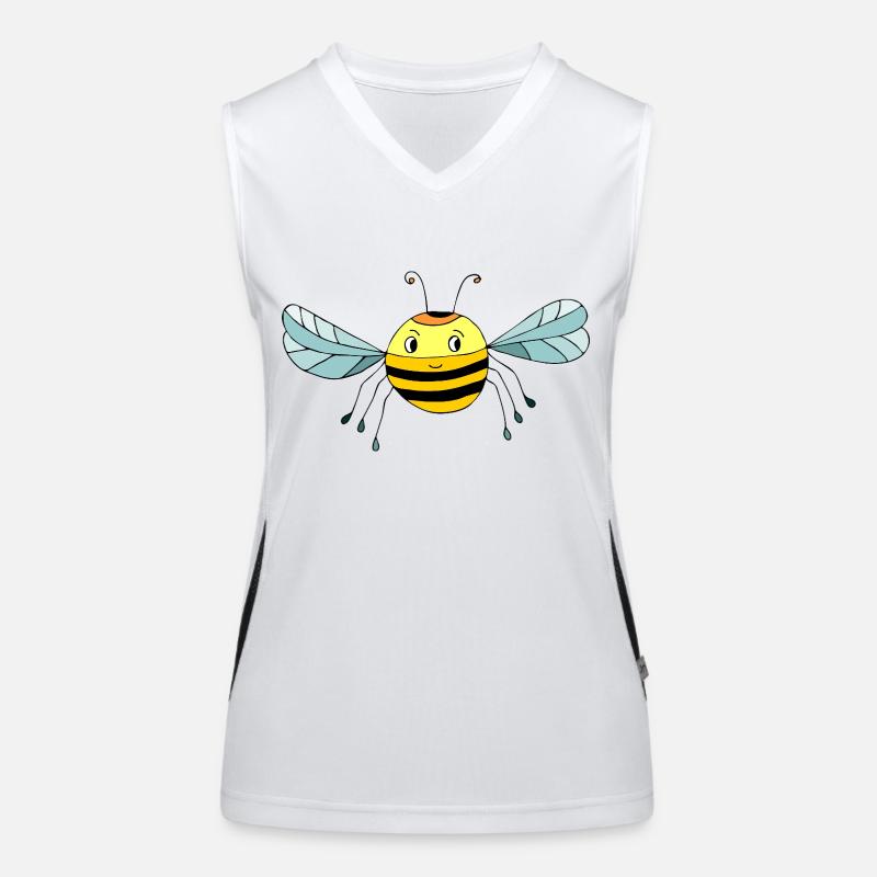 Insekt Funktionelles Kontrast-Tank Top für Frauen