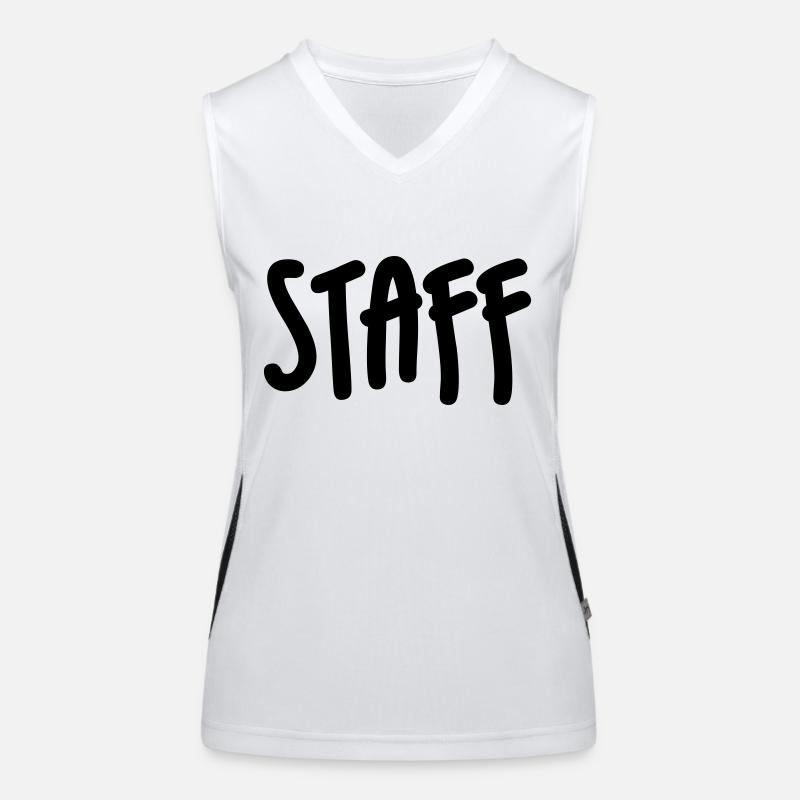 Staff Funktionelles Kontrast-Tank Top für Frauen