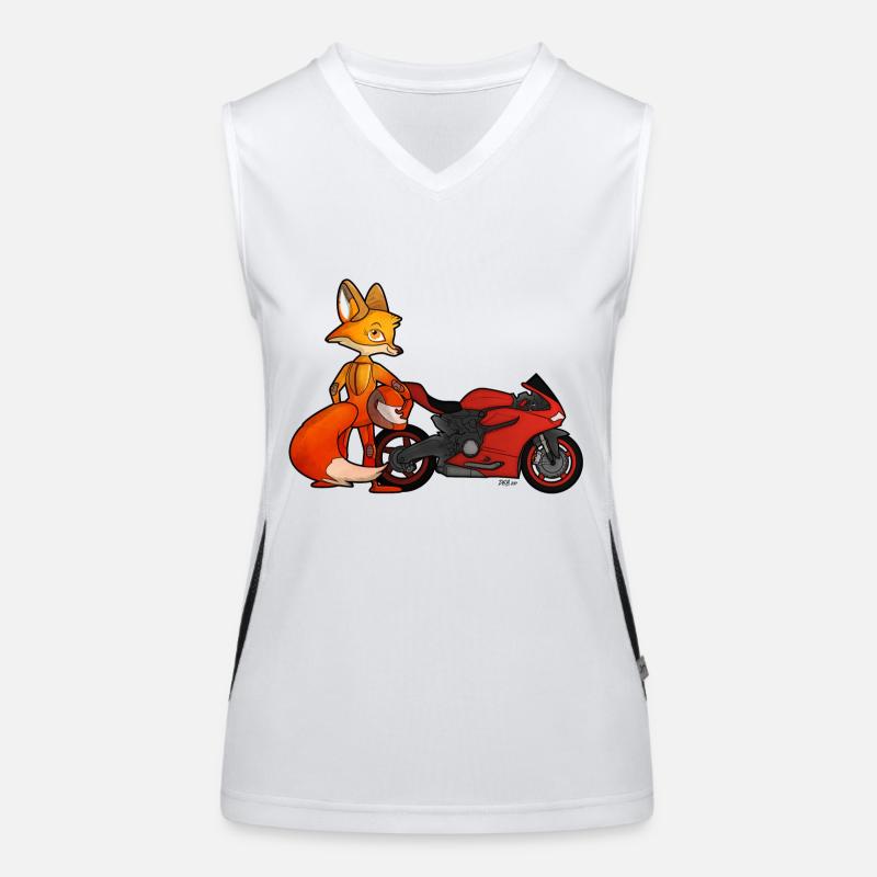 Fox motorcycle Women's Functional Contrast Tank Top