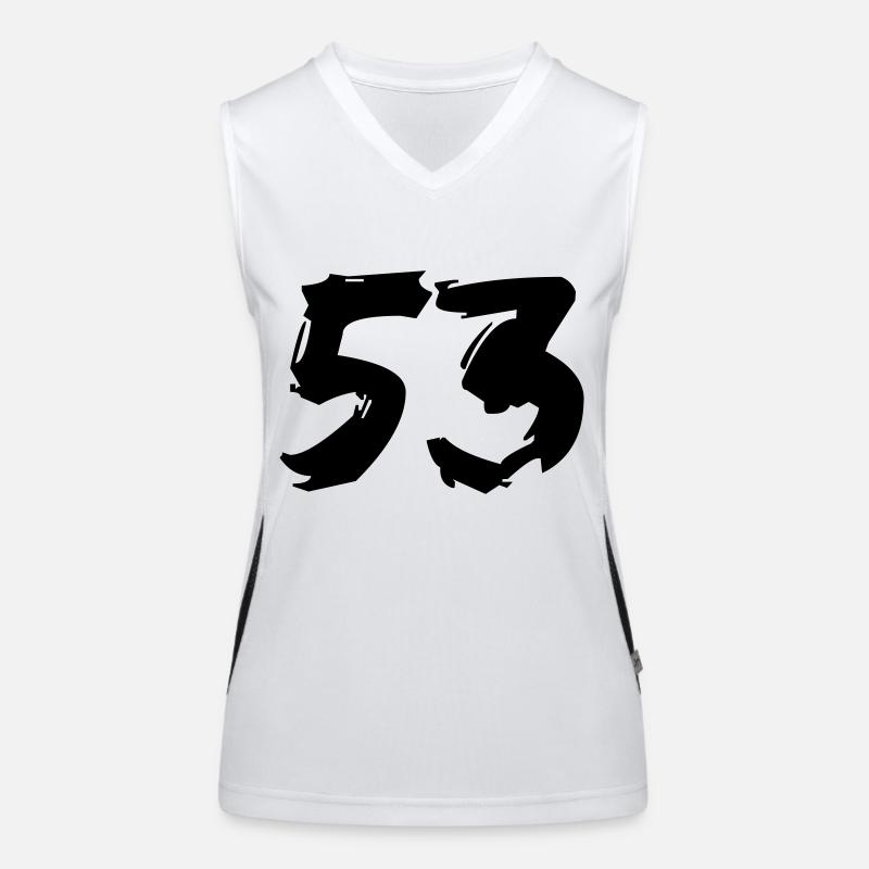 Brushed 53 Funktionelles Kontrast-Tank Top für Frauen