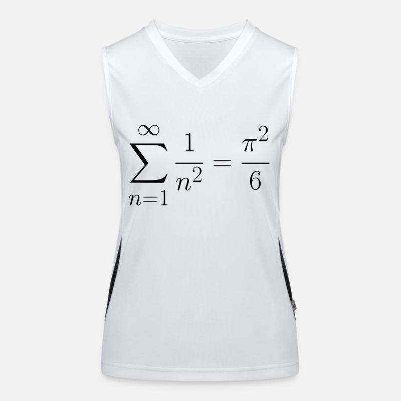 The Basel Problem Gift Idea Women's Functional Contrast Tank Top