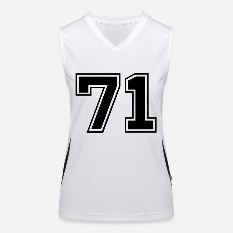 71 Funktionelles Kontrast-Tank Top für Frauen