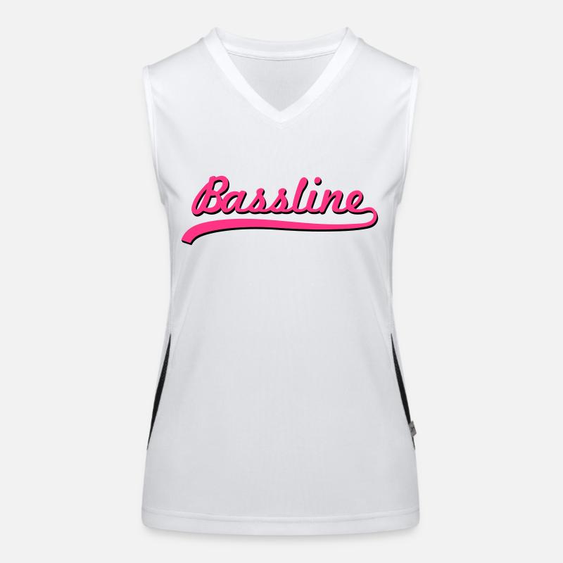 Bassline / Dubstep / Techno / Bass Women's Functional Contrast Tank Top