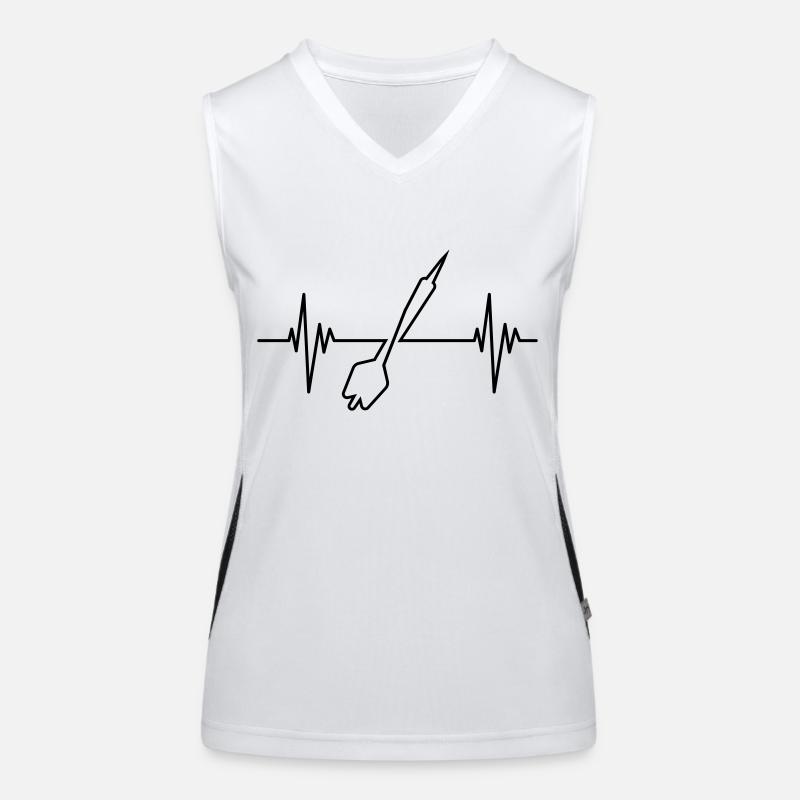 Darts Puls Funktionelles Kontrast-Tank Top für Frauen