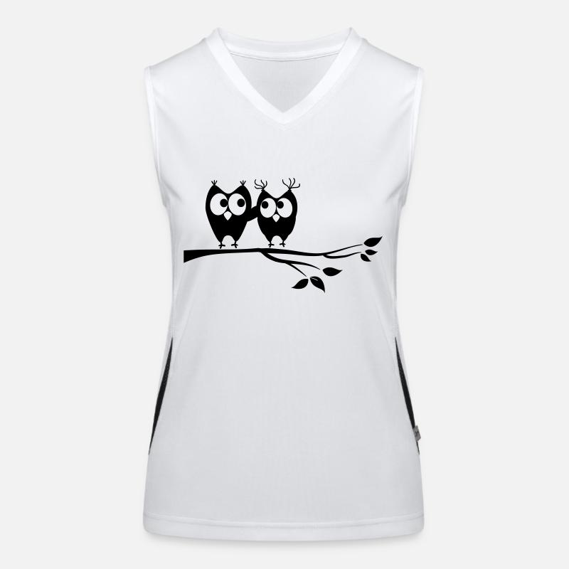 owls Women's Functional Contrast Tank Top