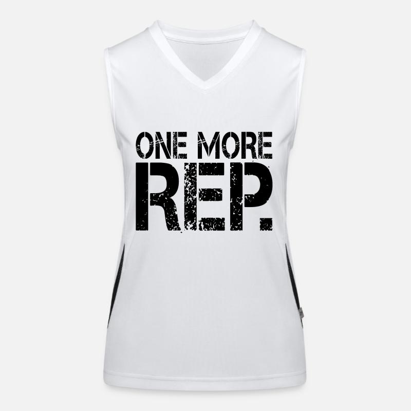 One More Rep Débardeur respirant contrasté Femme