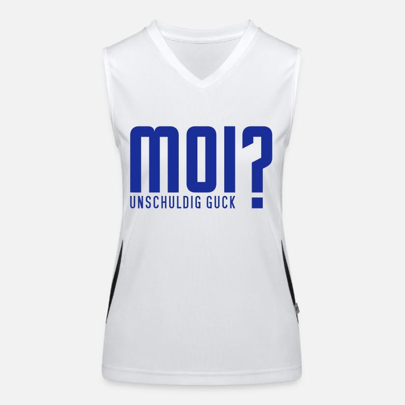 MOI? peep innocent Débardeur respirant contrasté Femme