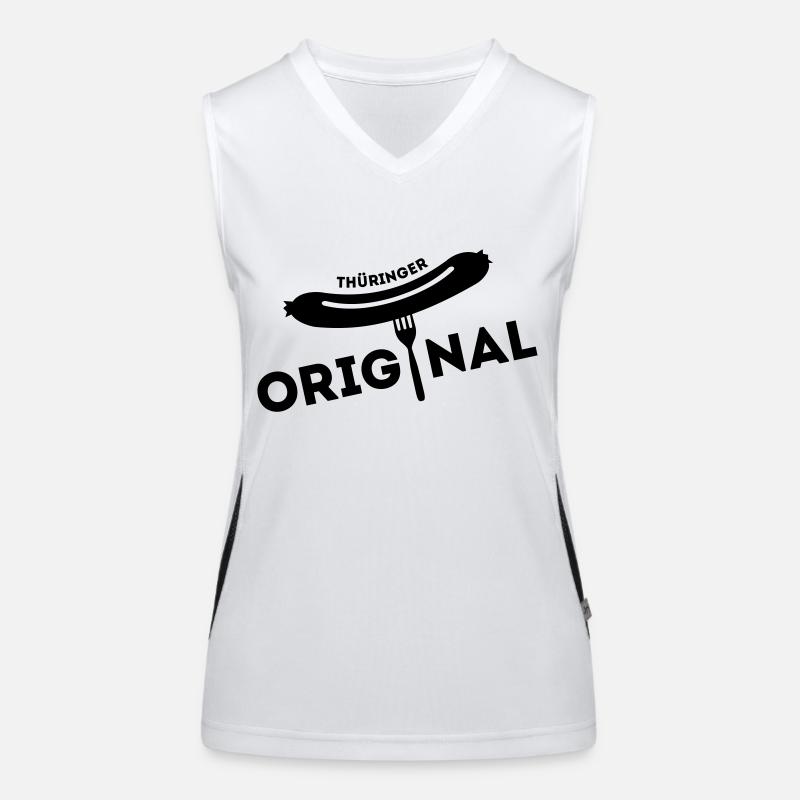 Thüringer Original Funktionelles Kontrast-Tank Top für Frauen