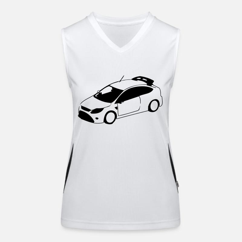 focus_rs Tee shirts Débardeur respirant contrasté Femme