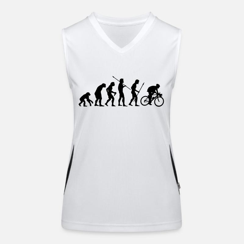 Biker evolution Funktionelles Kontrast-Tank Top für Frauen