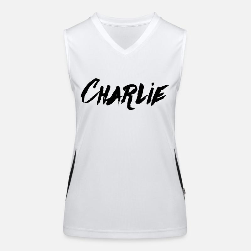 Checkpoint Charlie Funktionelles Kontrast-Tank Top für Frauen