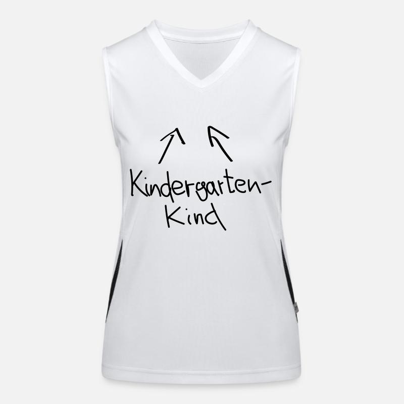kindergartenkind Kindergarten Kind Funktionelles Kontrast-Tank Top für Frauen
