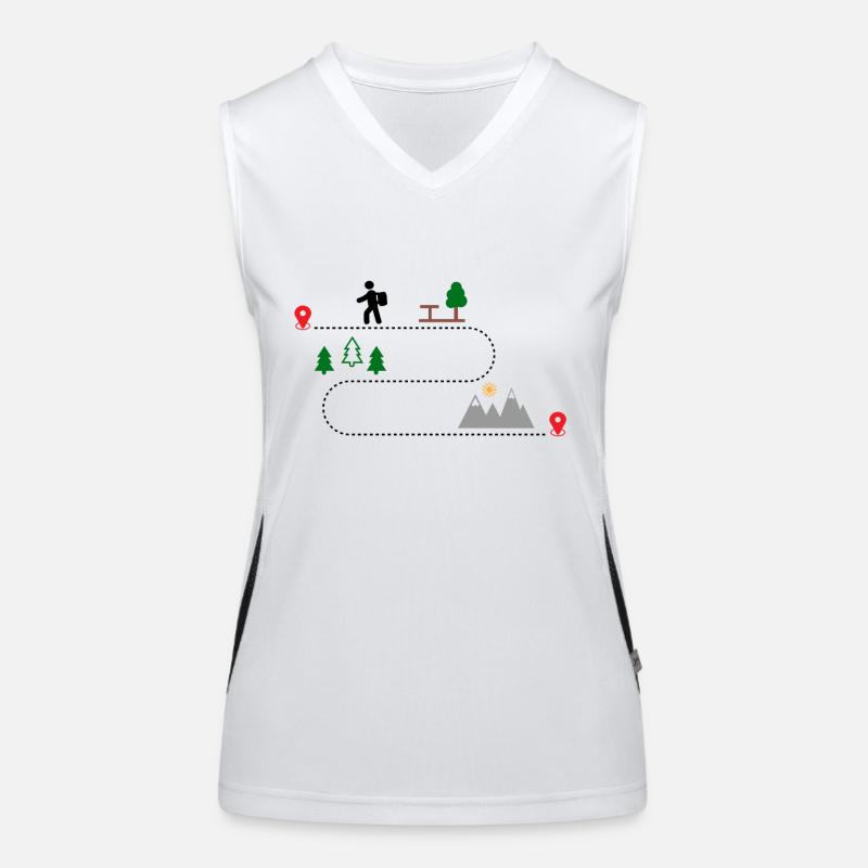 hike Women's Functional Contrast Tank Top