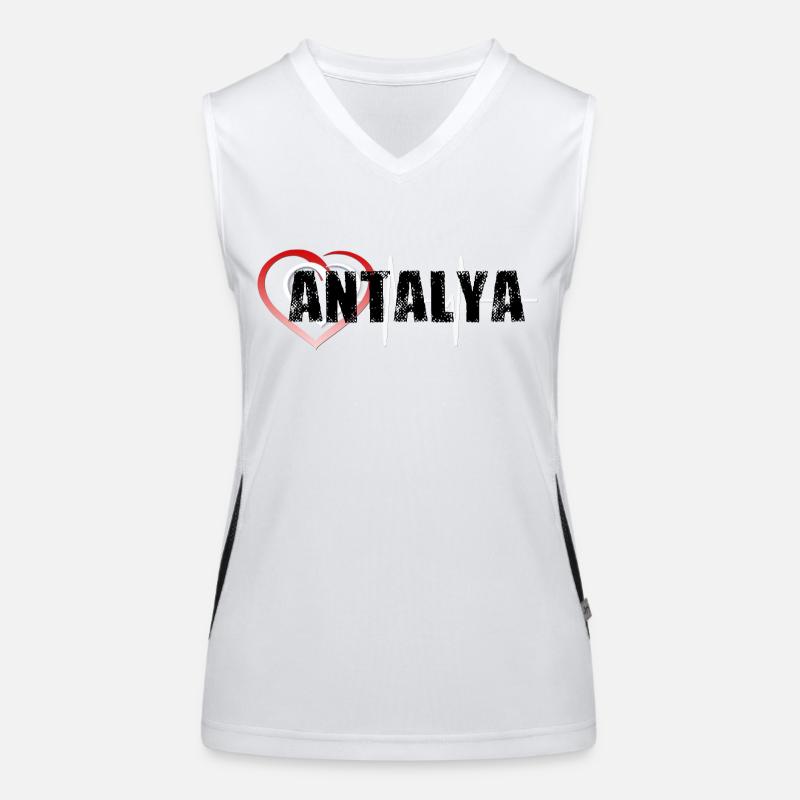 Antalya Funktionelles Kontrast-Tank Top für Frauen