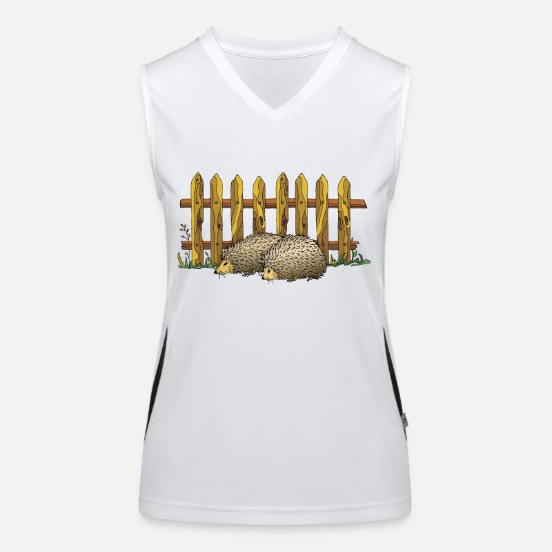 Hedgehogs Women's Functional Contrast Tank Top