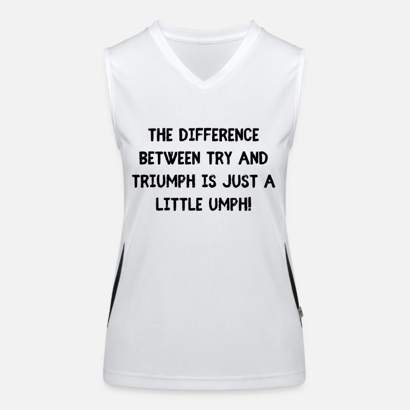 Aptitude Débardeur respirant contrasté Femme