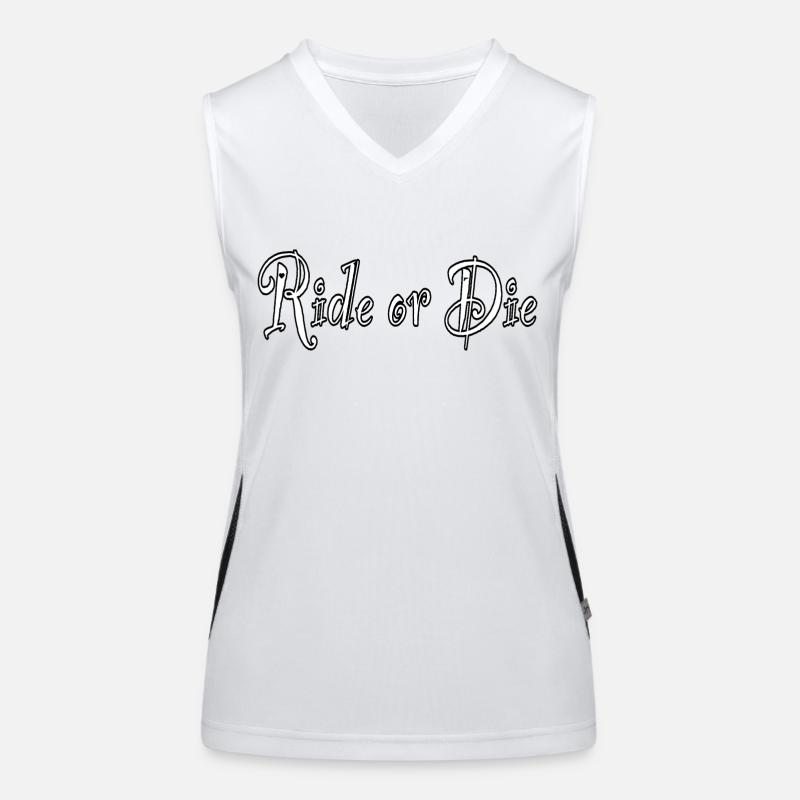 Ride or Die Women's Functional Contrast Tank Top