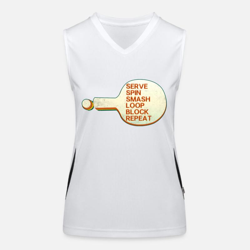 Table tennis Women's Functional Contrast Tank Top