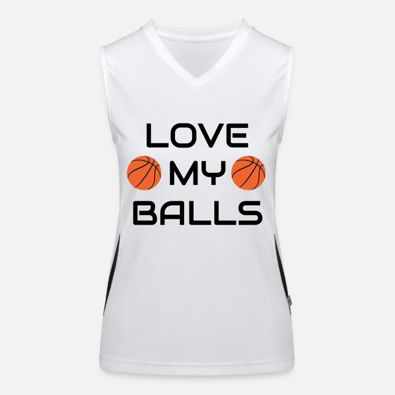 Basketball Funktionelles Kontrast-Tank Top für Frauen