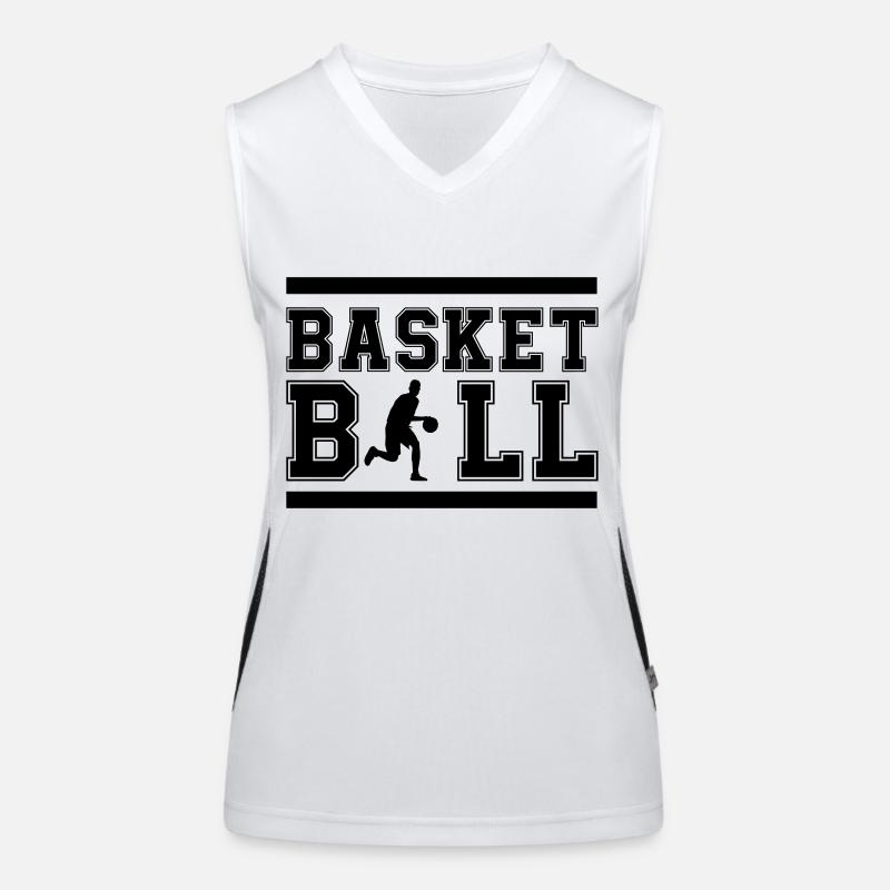basketball Funktionelles Kontrast-Tank Top für Frauen