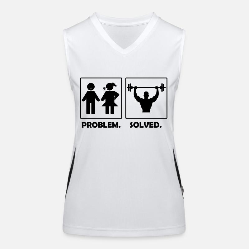Problem solved fitness Women's Functional Contrast Tank Top