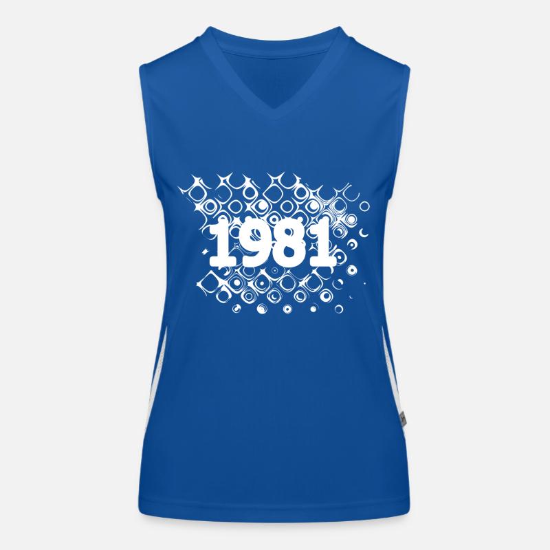 Rétro 1981 Débardeur respirant contrasté Femme