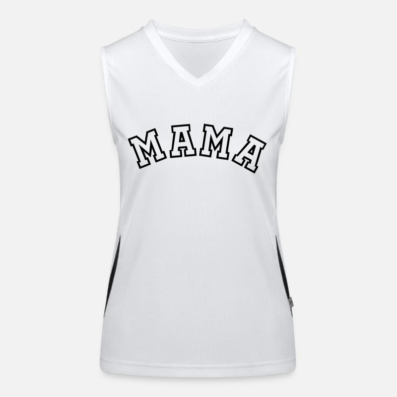 MAMA BLACK Débardeur respirant contrasté Femme