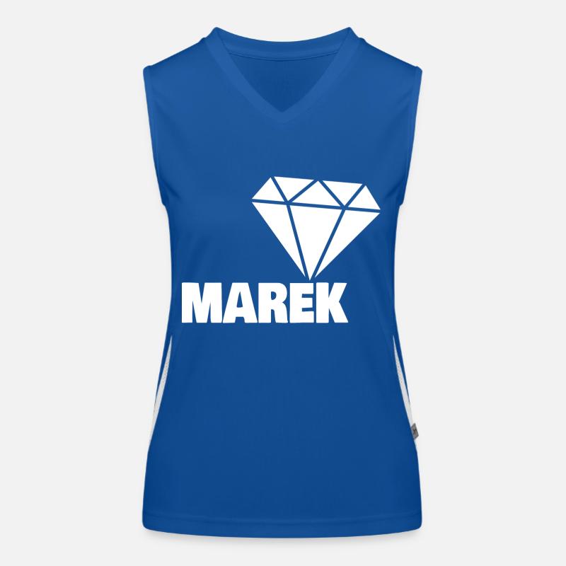 Cadeau pour Marek Débardeur respirant contrasté Femme