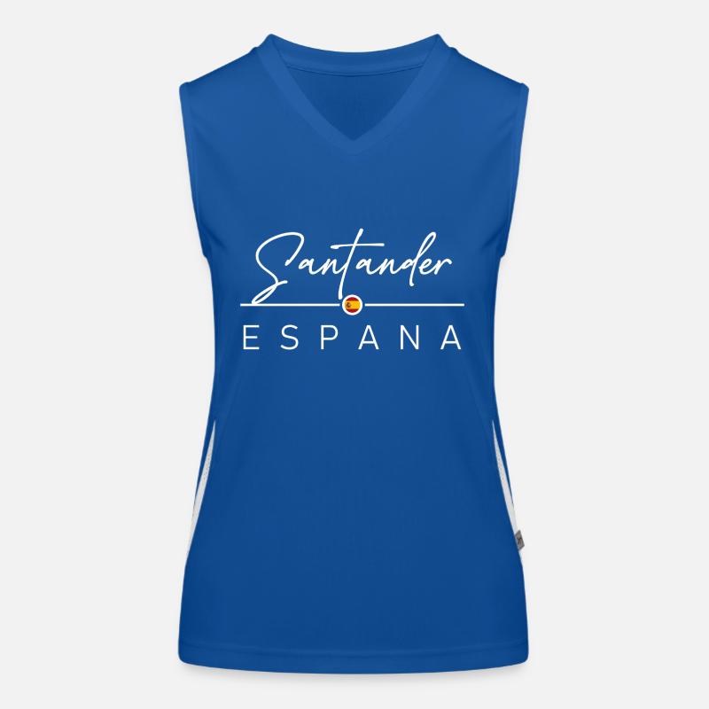 Espagne - Santander - Espagne - España Débardeur respirant contrasté Femme