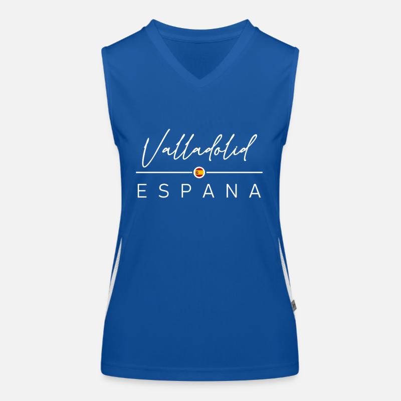 Spain - Valladolid - Spanien - Espana Funktionelles Kontrast-Tank Top für Frauen