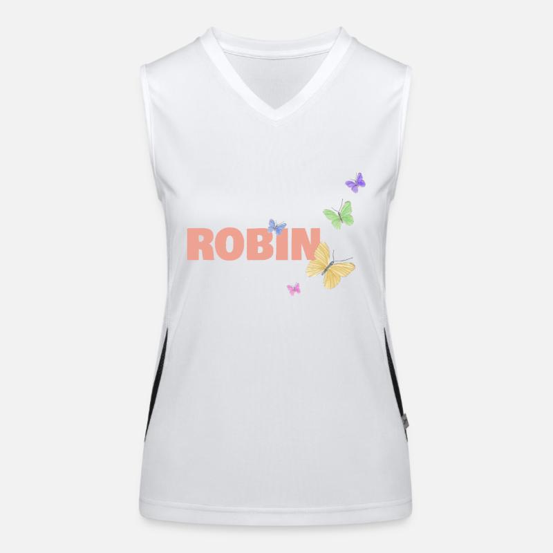 Robin Robin Débardeur respirant contrasté Femme