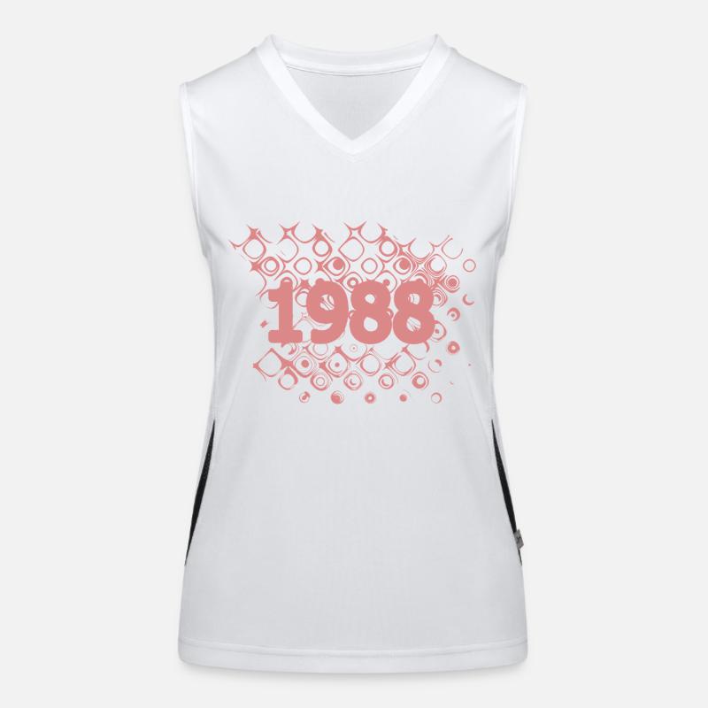Année 1988 Débardeur respirant contrasté Femme